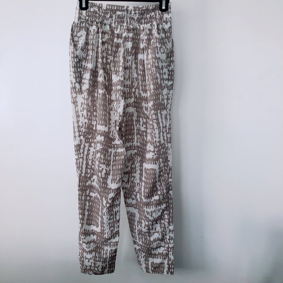 LOVE TREE White Taupe Gold Button Pants M - Picture 5 of 6